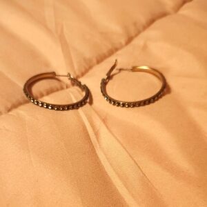 Elegant Gold Hoop Earrings